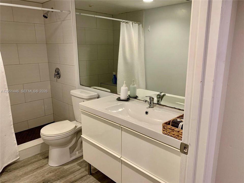 Renovated with walk in shower
