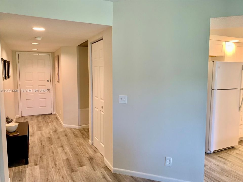 Extra wide entry