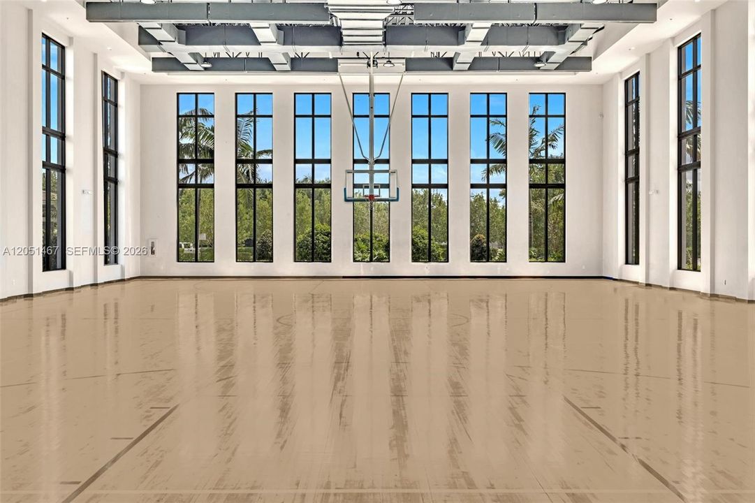 indoor basketball