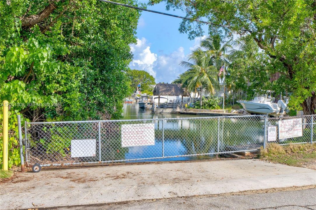 Boat ramp