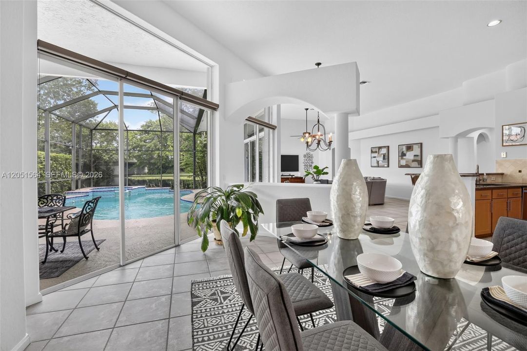 Water views from main living areas