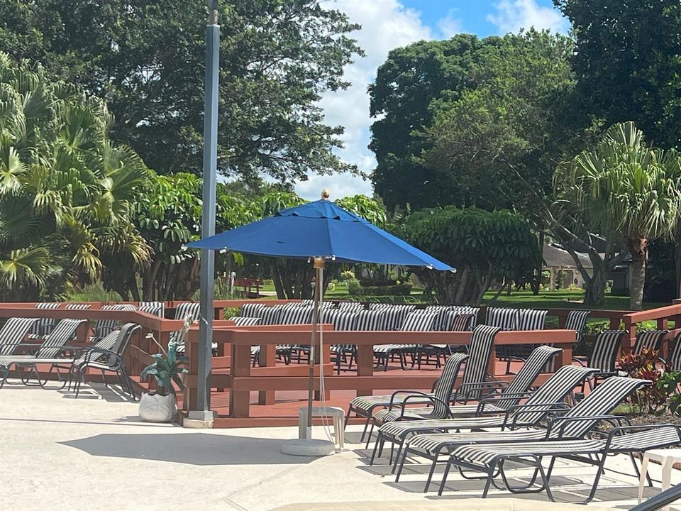 Poolside Seating