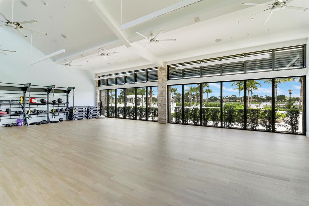 The Pointe Aerobics/Yoga Room