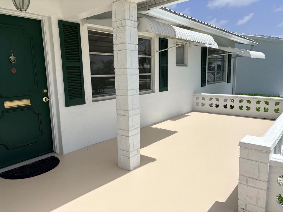 FRONT PATIO