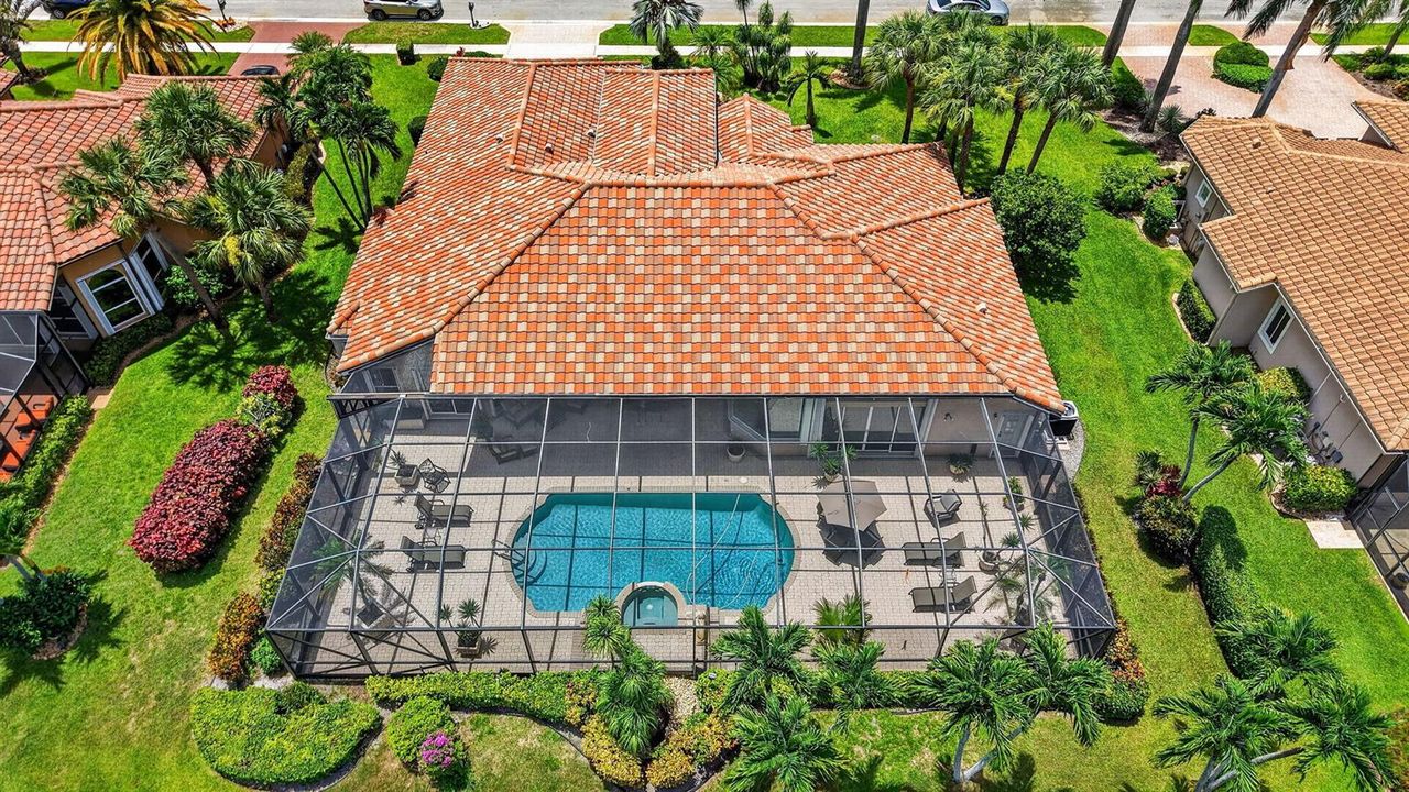 oversized covered pool & lanai