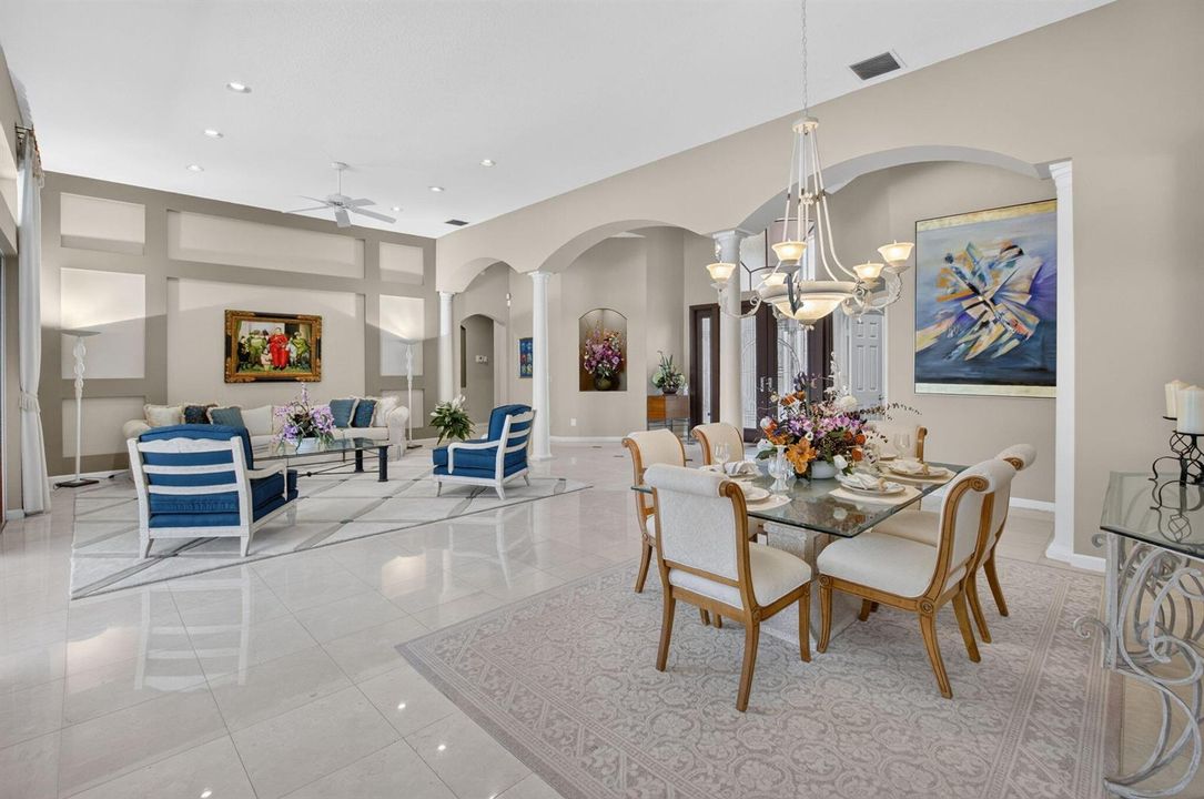 dining & social area