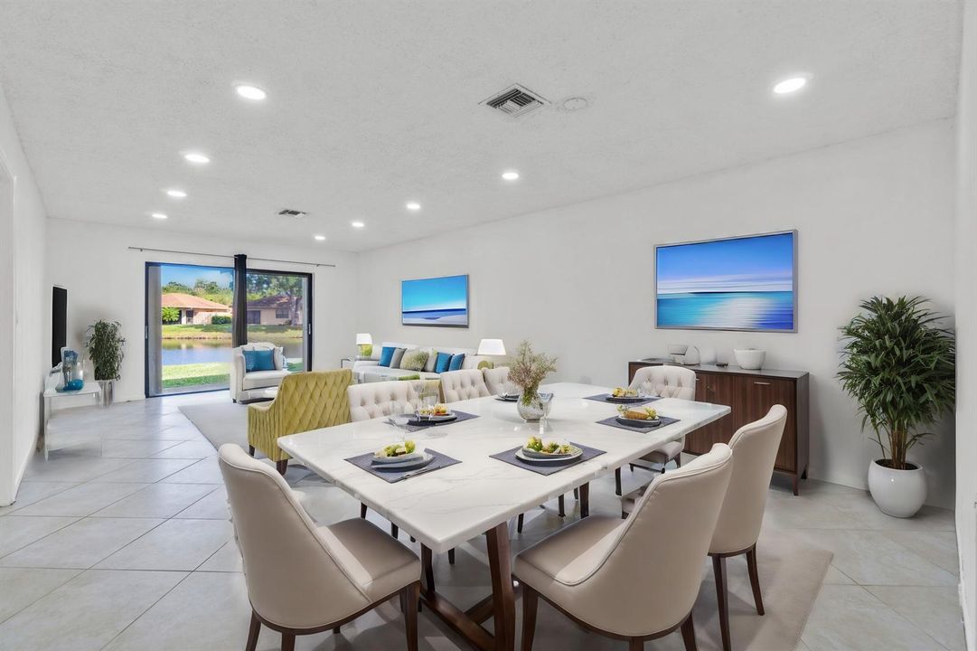 SECOND OPTION OF LIVING DINING ROOM
