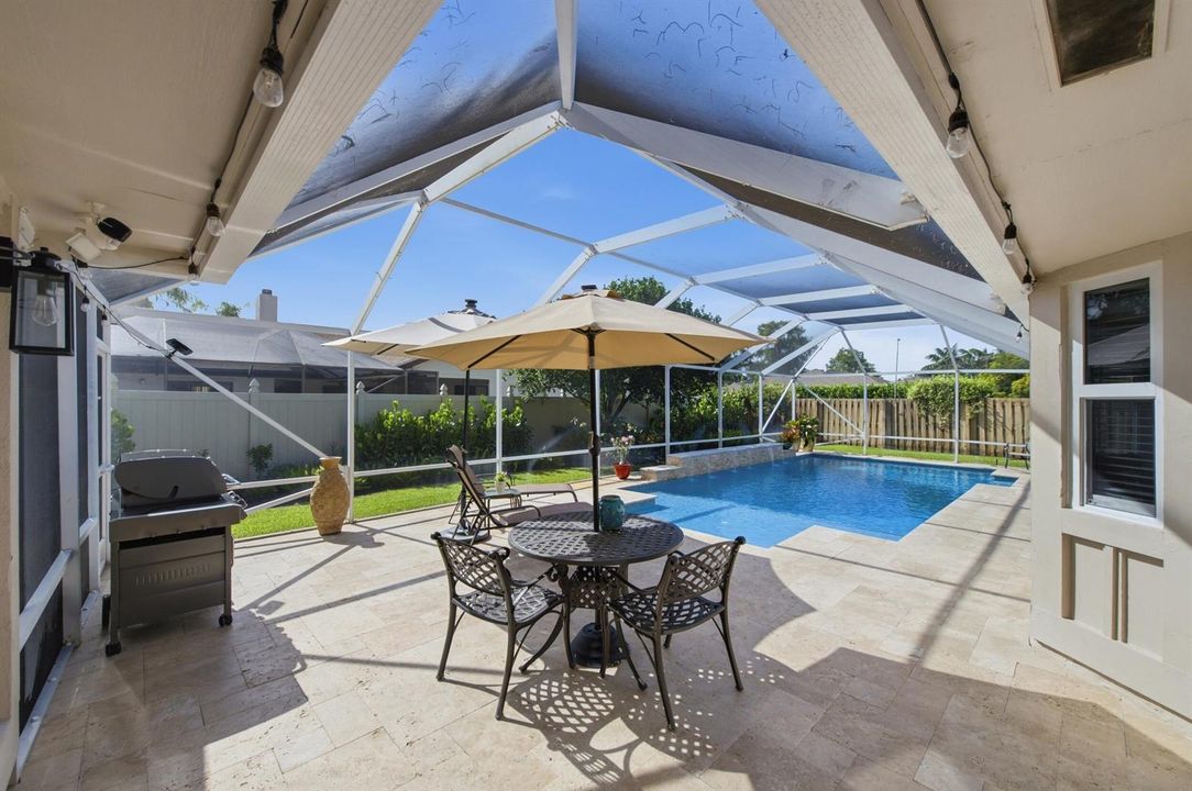 Porch and pool
