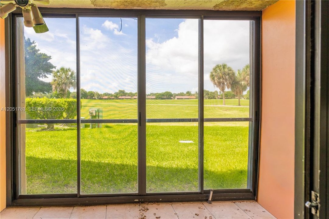 Back of unit view