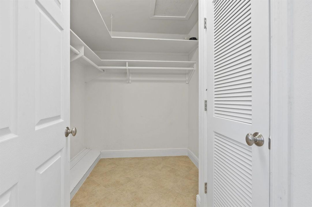 Second Suite Walk In Closet