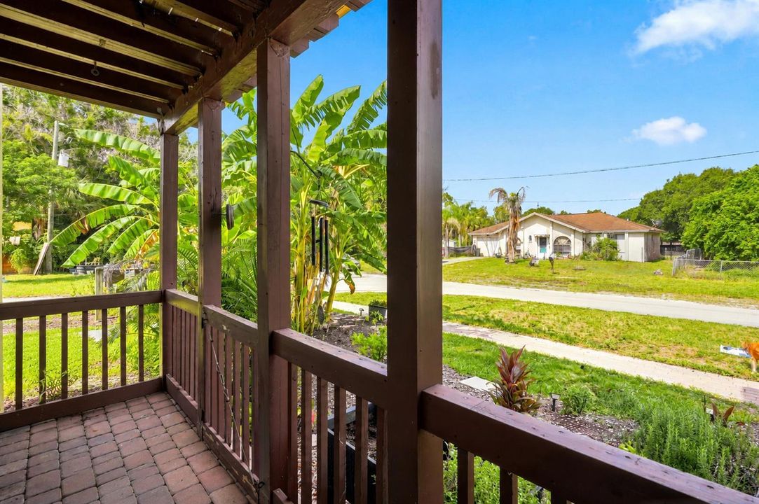 Rear Porch