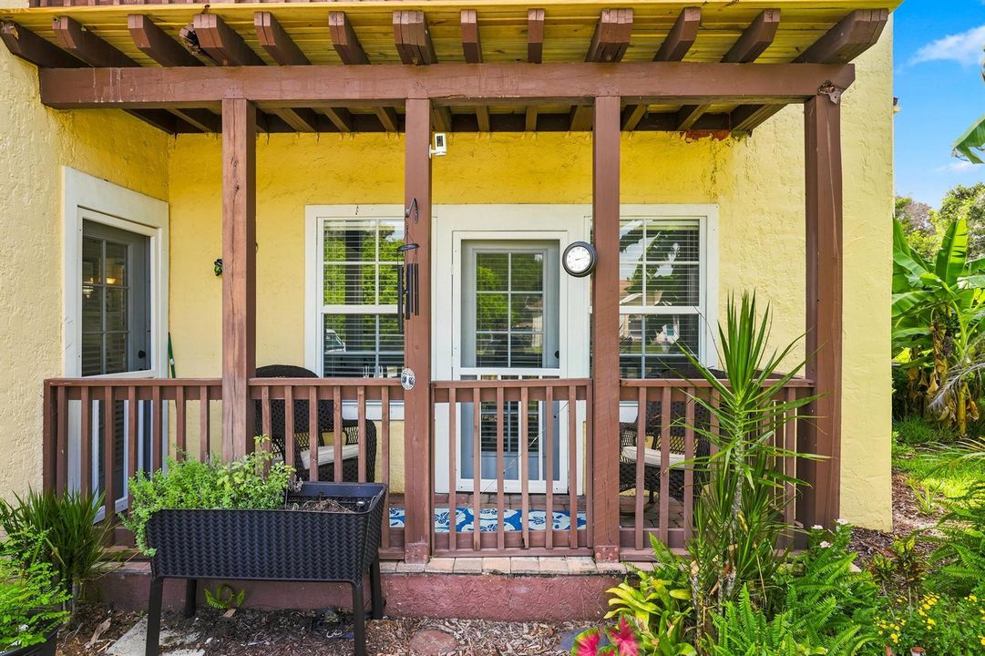 Rear Porch