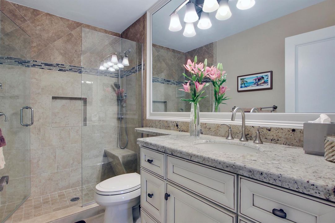 Walk-in Shower.