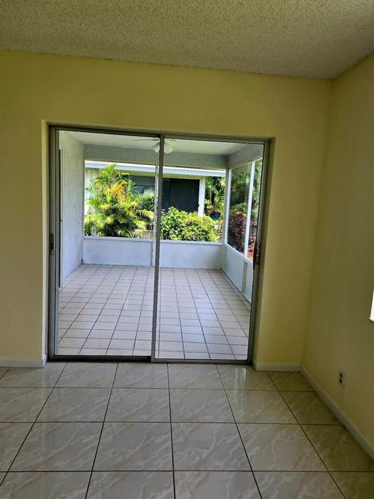 Florida room and Patio