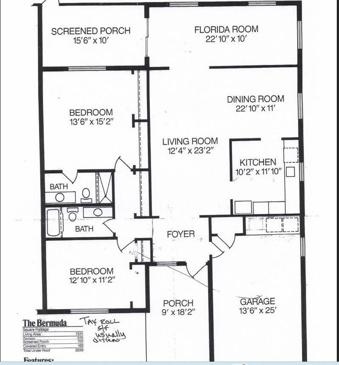 Bermuda Floorplan