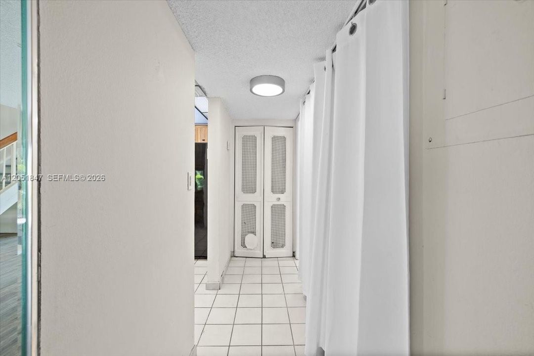 Downstairs - Washer & Dryer Hallway