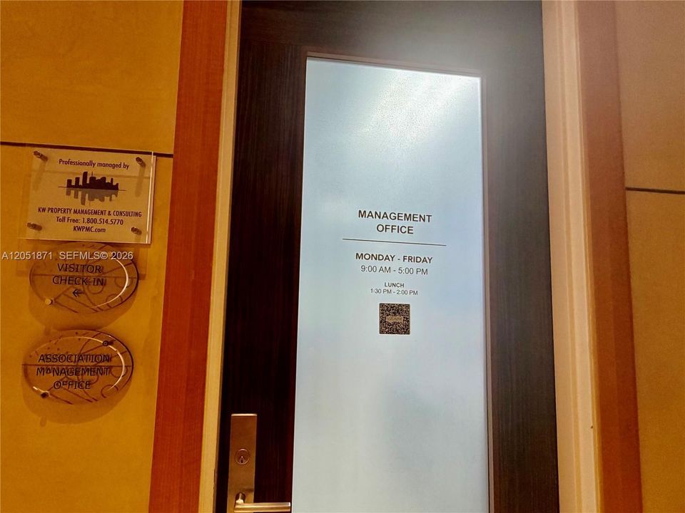 Management Office on site