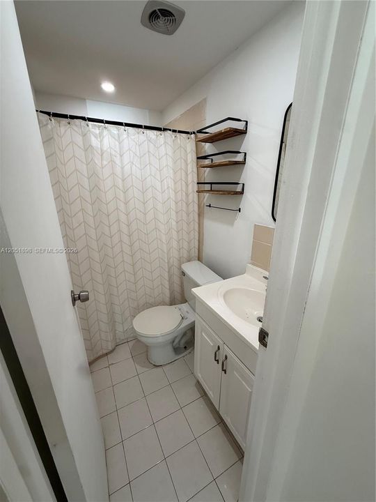 Efficiency bathroom