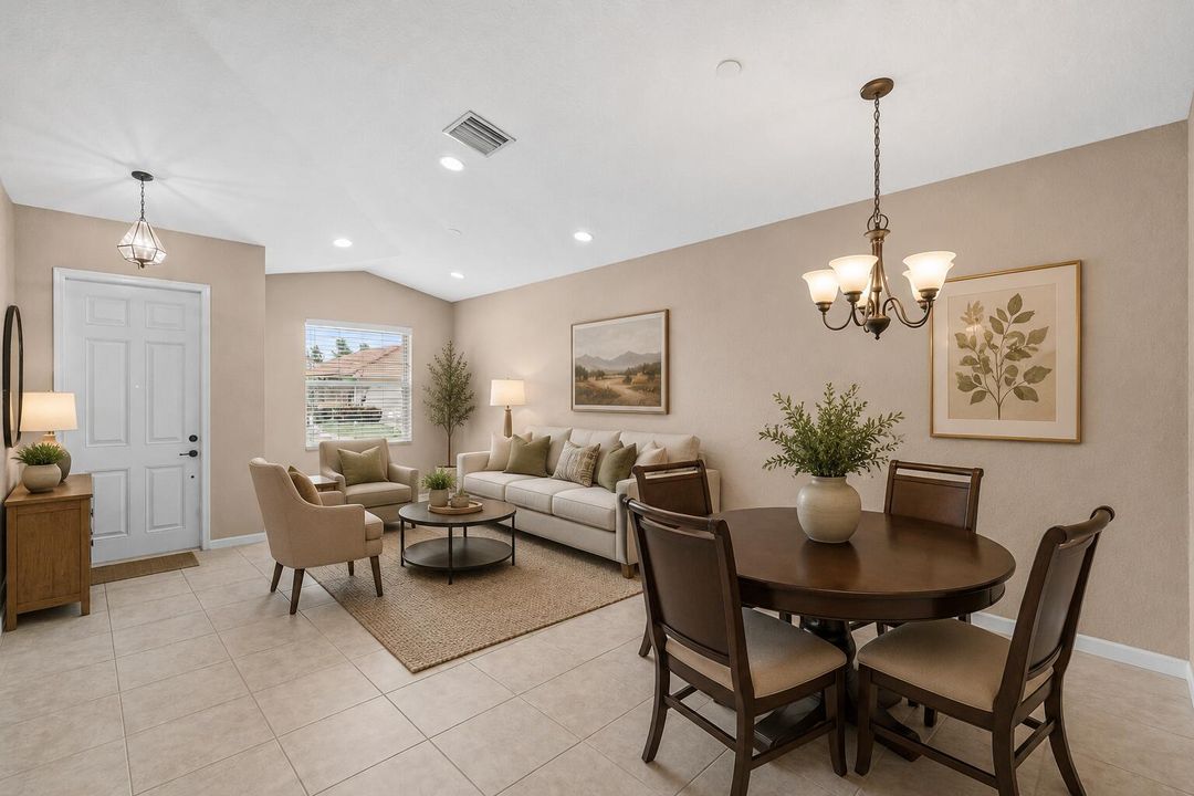 Formal Sitting and Dining Area