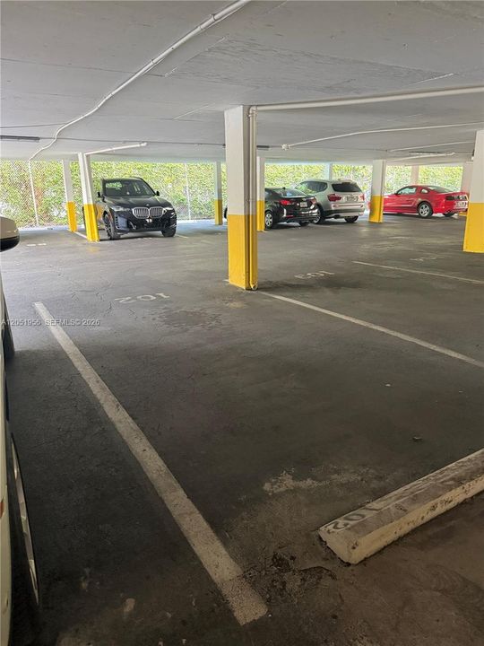 Assigned parking spot