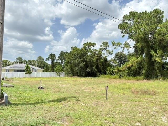 Right side of the Vacant Lot