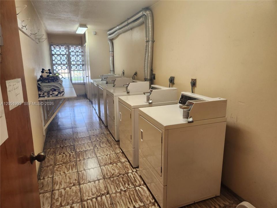 on second floor
