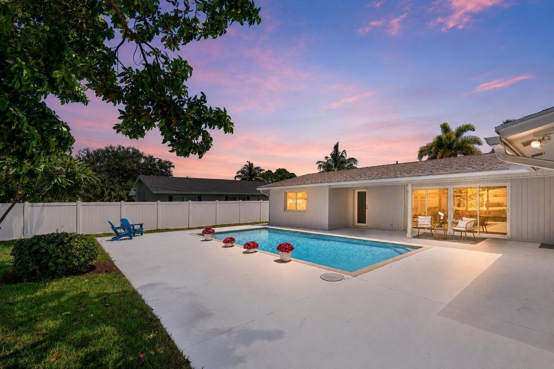 Backyard Twilight
