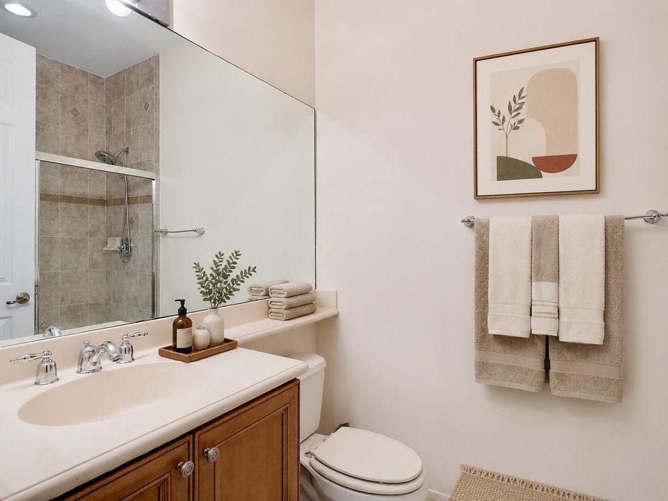 Master Bathroom Staged