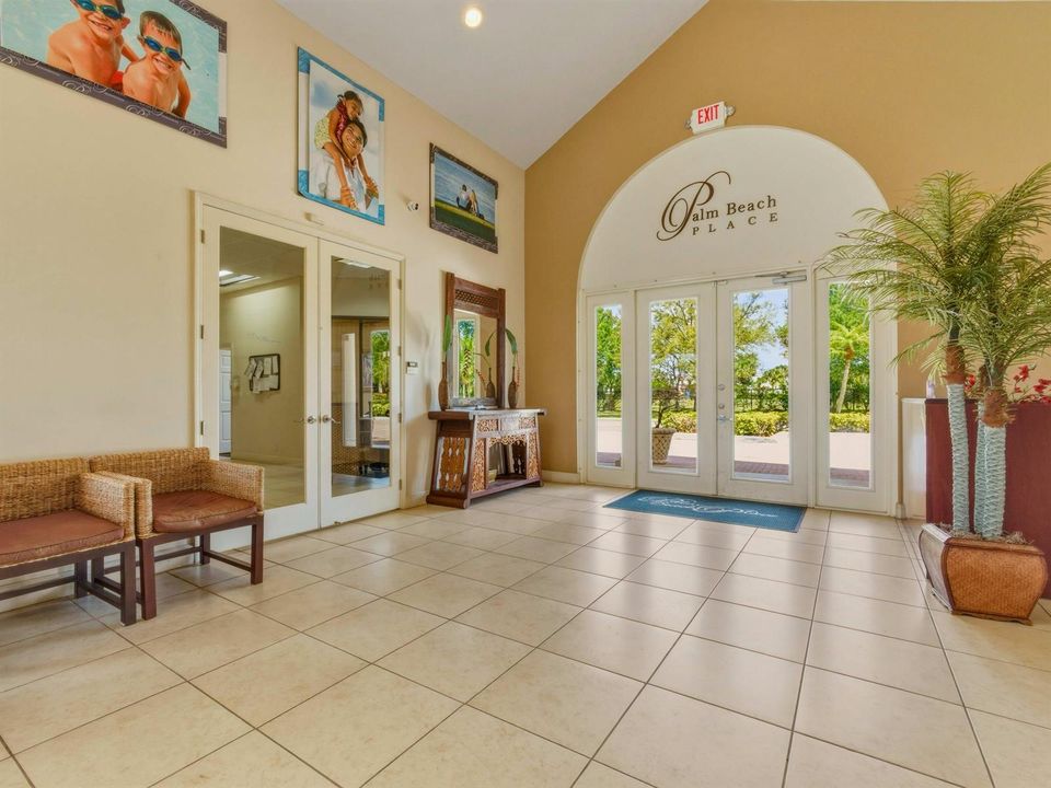 Clubhouse Entrance