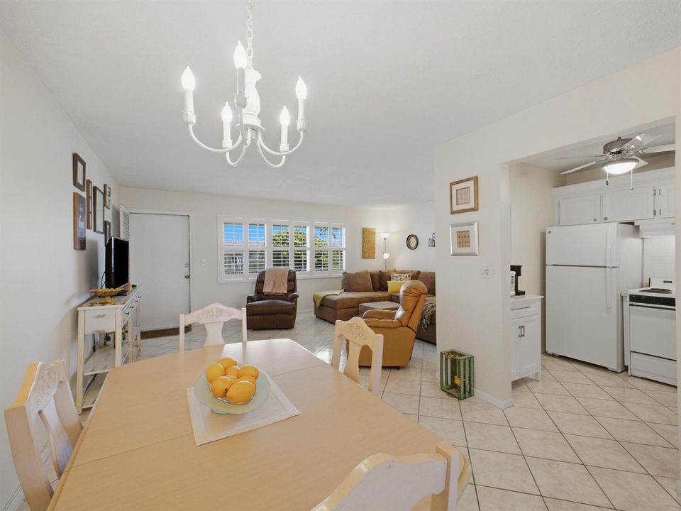 Dining to Living Kitchen