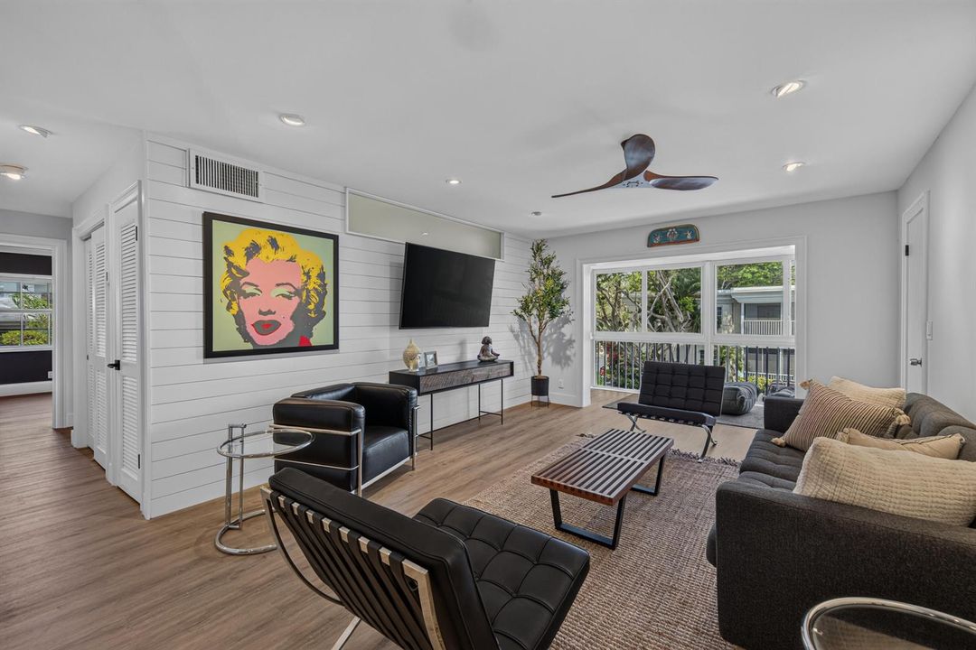Living Room & Enclosed Porch
