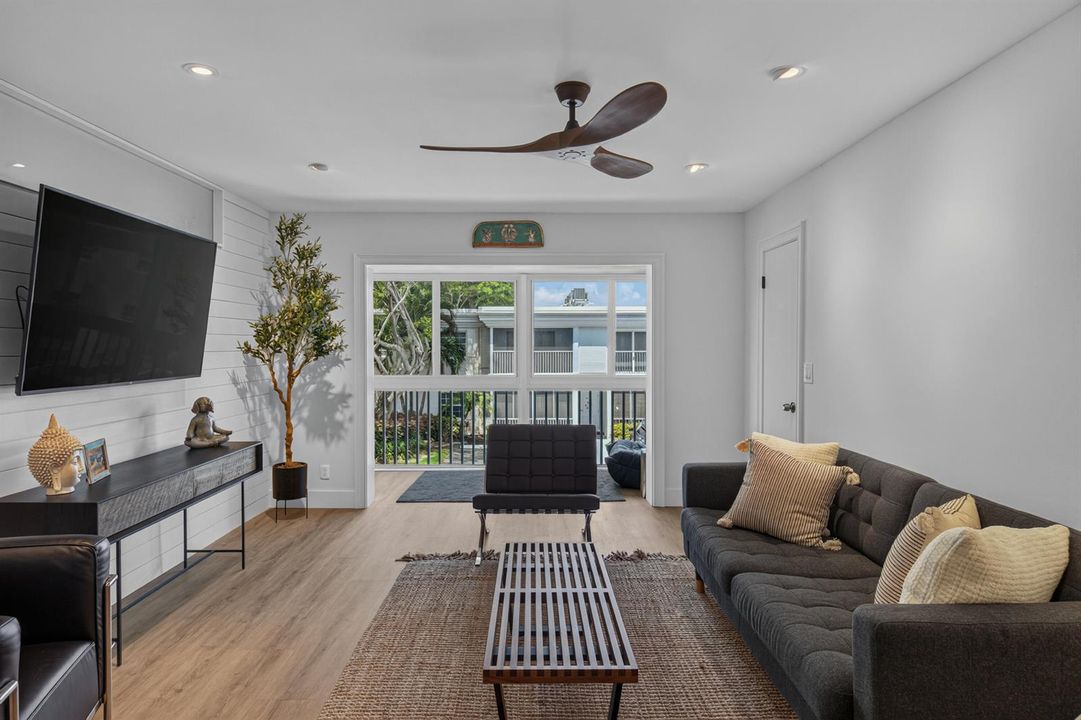 Living Room & Enclosed Porch