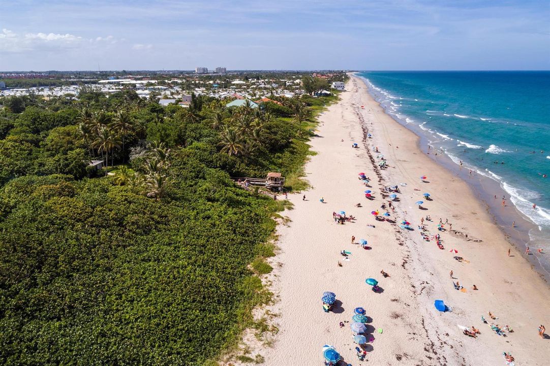 Aerial View of Ocean Front Park