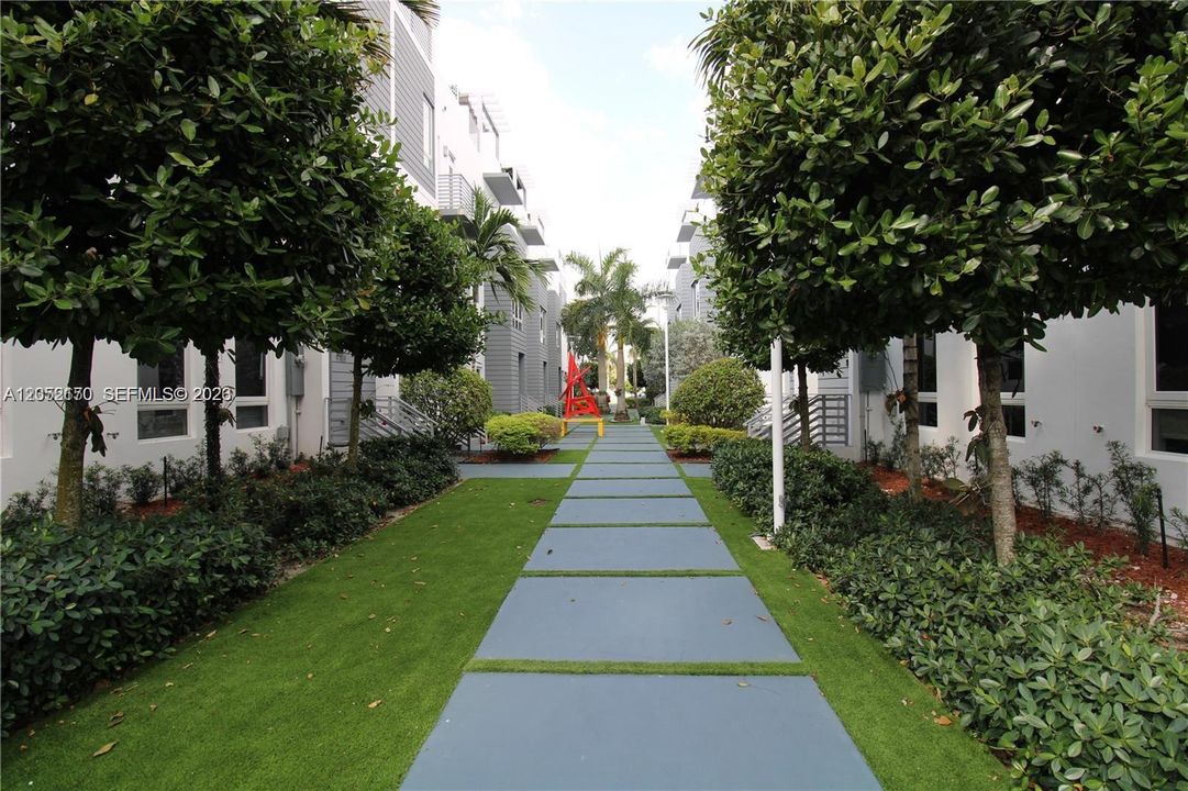 Walking path
