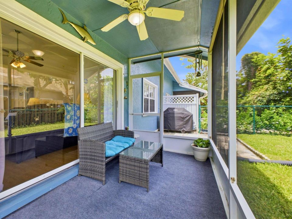 Screened Covered Patio