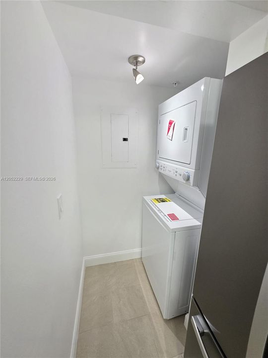 NEW STACKED WASHER/DRYER