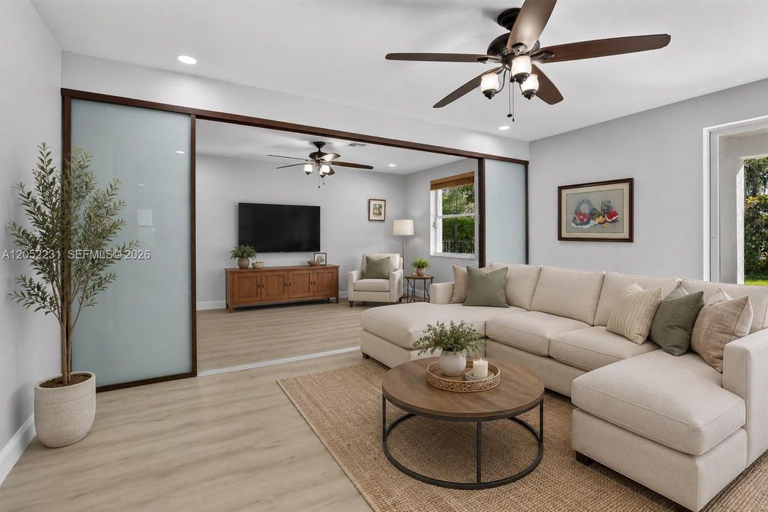 FAMILY ROOM NEXT TO FLEX BEDROOM/OFFICE