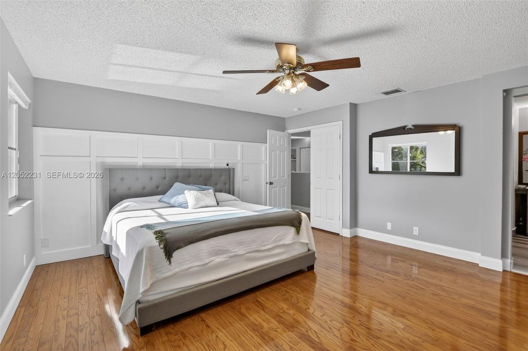 Master bedroom upstairs