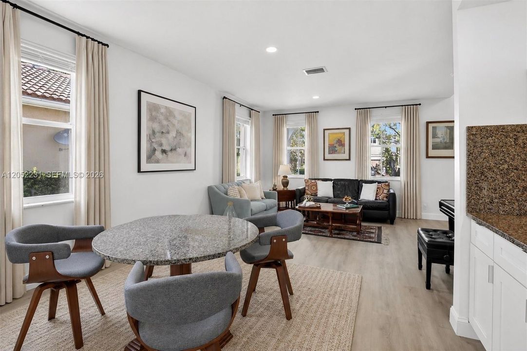 LIVING & DINING AREA