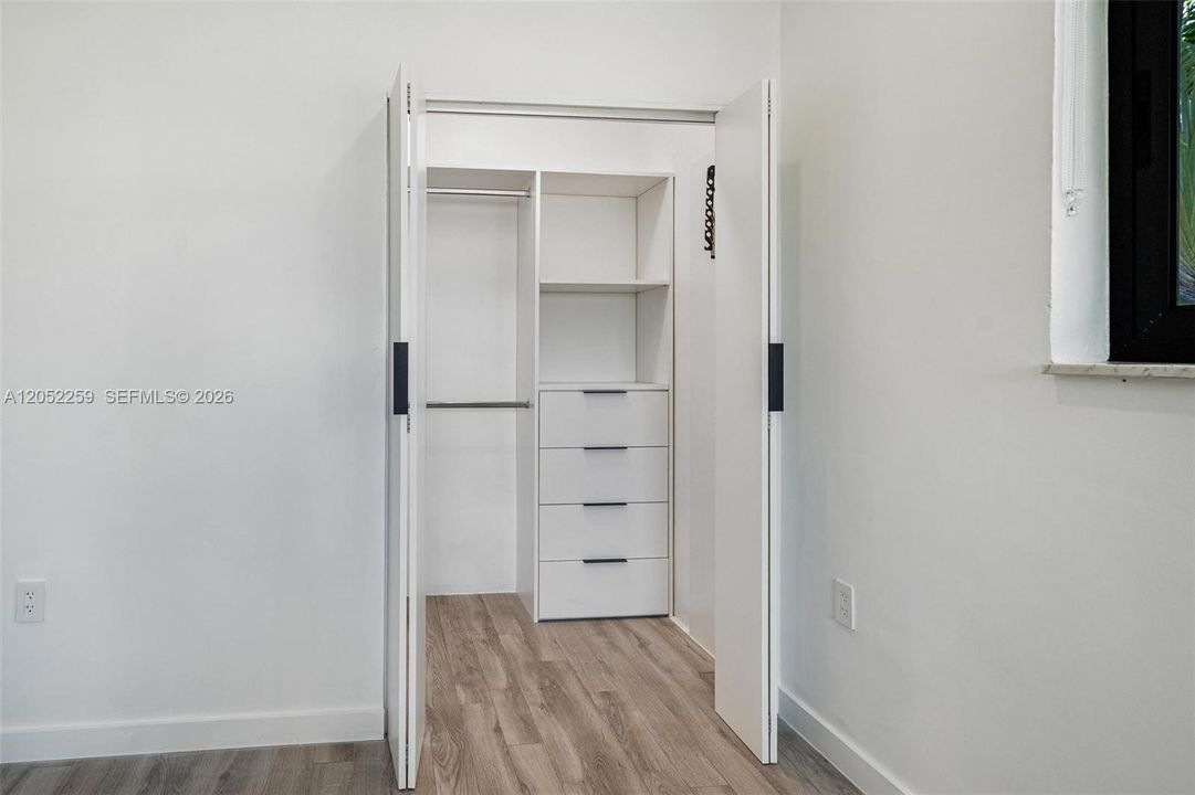 Second-floor primary suite occupying its own private level