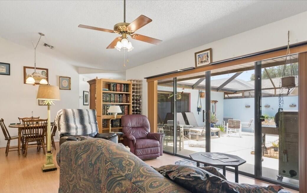 Living Room to Dining Room, Patio