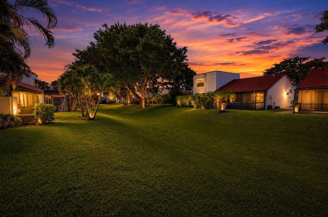 YARD DUSK