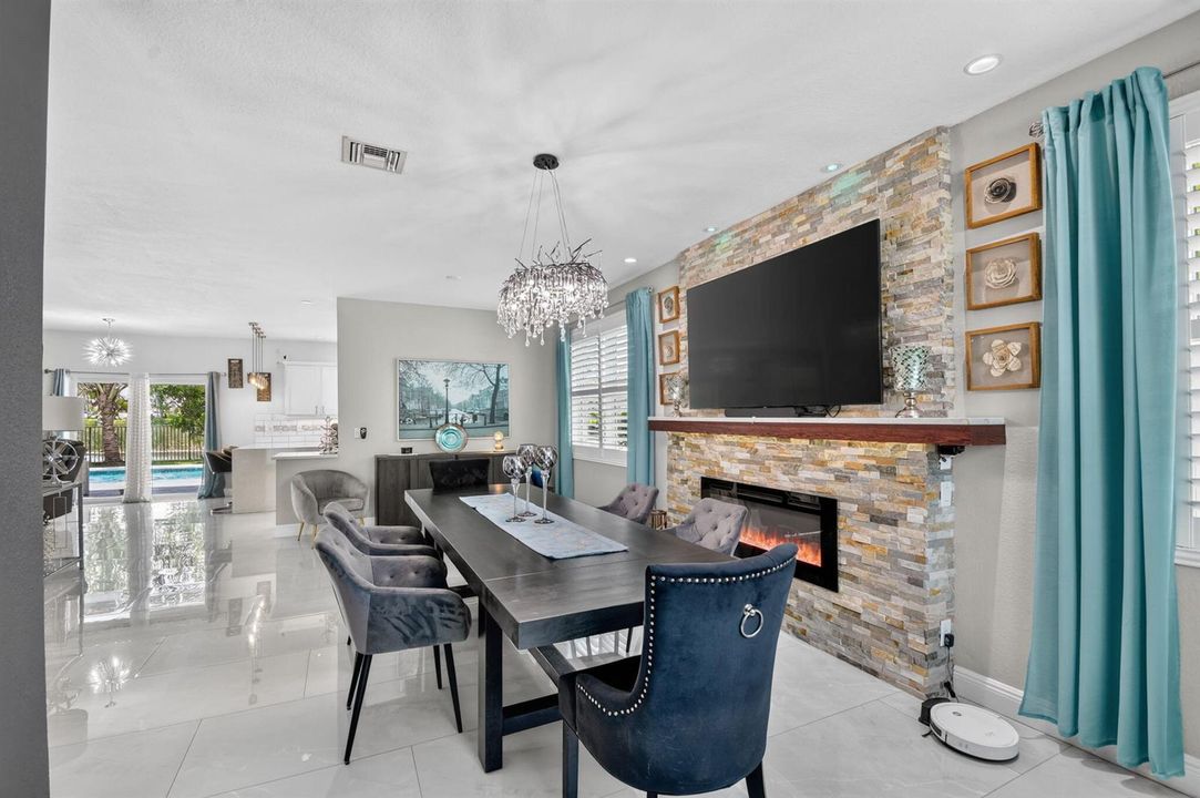 living dining area