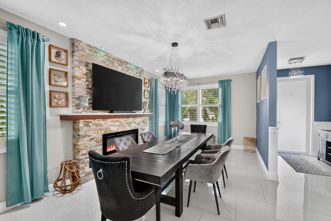 living dining area