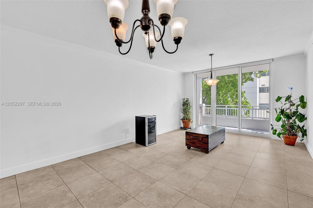 Delivered unfurnished