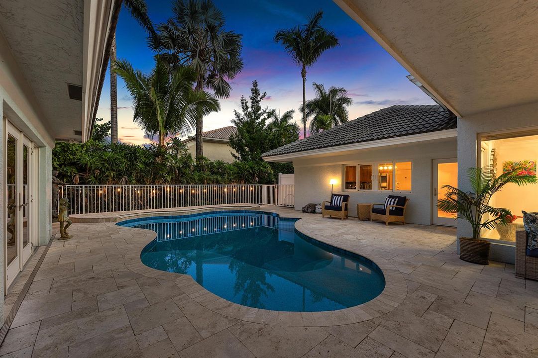Pool Night View