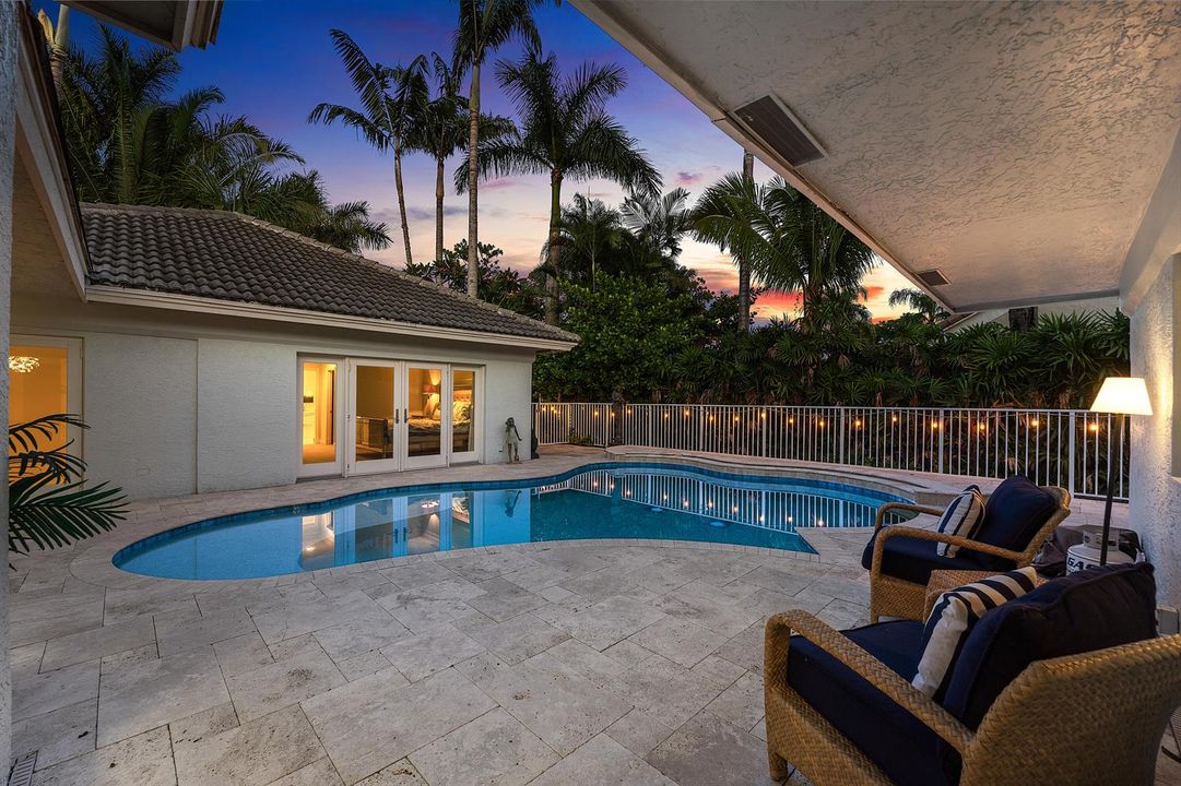 Pool Night View