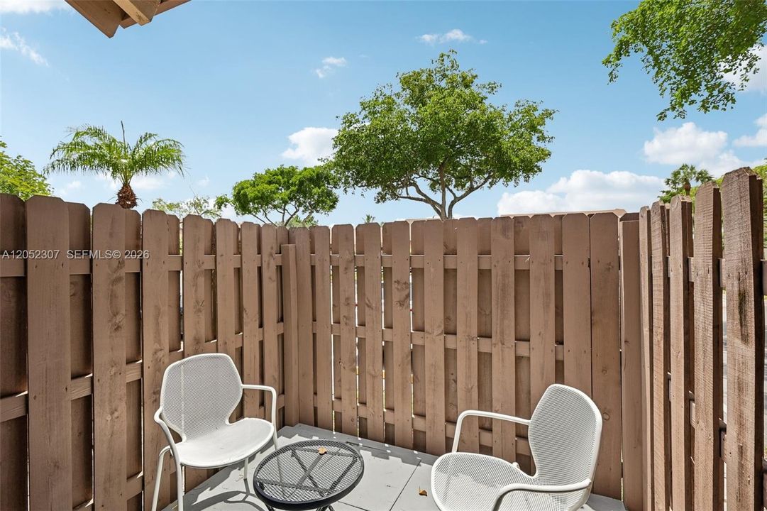front patio