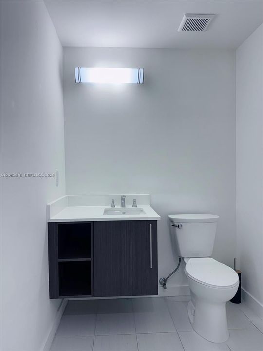 half bathroom
