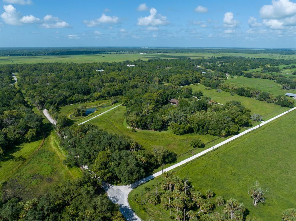 View of Property from North